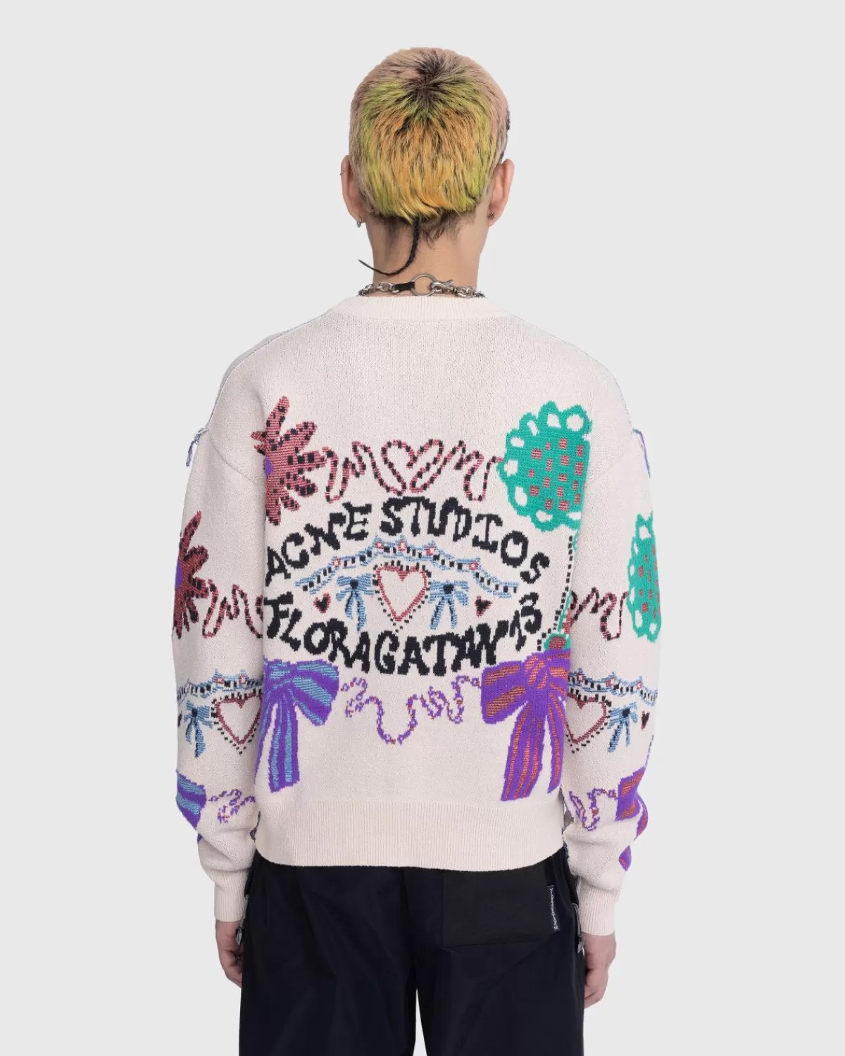 acne_studios_floragatan_jacquard_trui_multi_2.webp Gebreide Kleding^Acne Studios Floragatan Jacquard Trui Multi