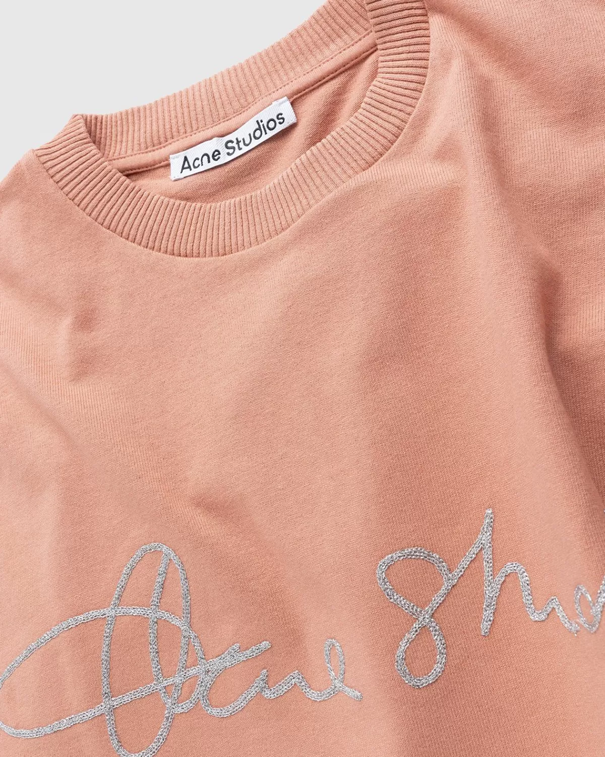 acne_studios_katoenen_logo_tshirt_oud_roze_2.webp Acne Studios Katoenen Logo T-Shirt Oud Roze Fashion