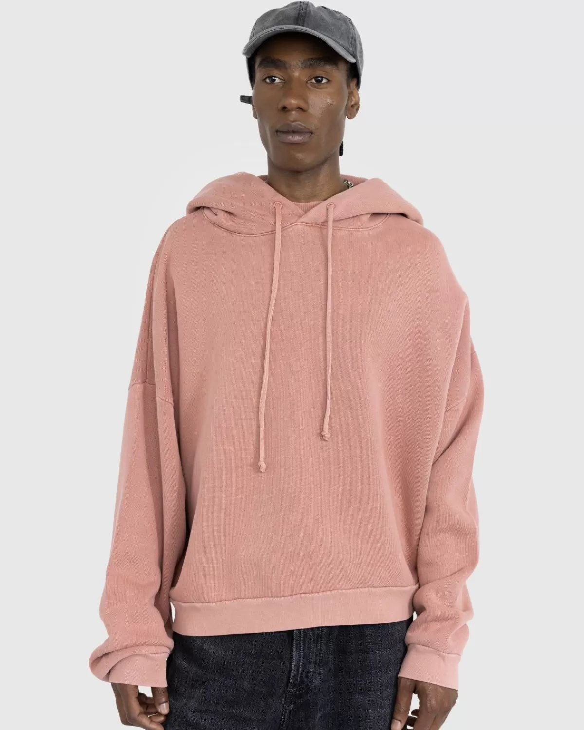 Zweet^Acne Studios Sweatshirt Met Capuchon Vintage Roze