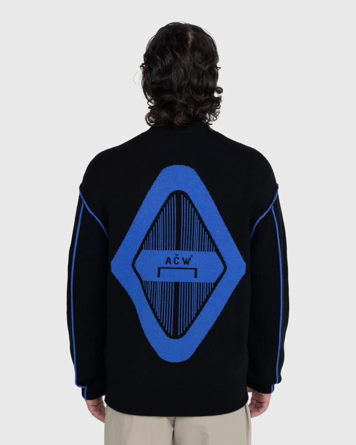 acoldwall_vertex_gebreide_bomber_zwart_1.webp Bovenkleding^A-Cold-Wall* Vertex Gebreide Bomber Zwart