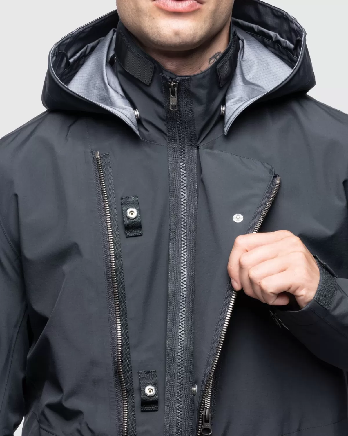 acroniem_j68gt_3l_goretex_pro_riderjack_zwart_3.webp Bovenkleding^ACRONYM Acroniem J68-Gt 3L Gore-Tex Pro Rider-Jack Zwart