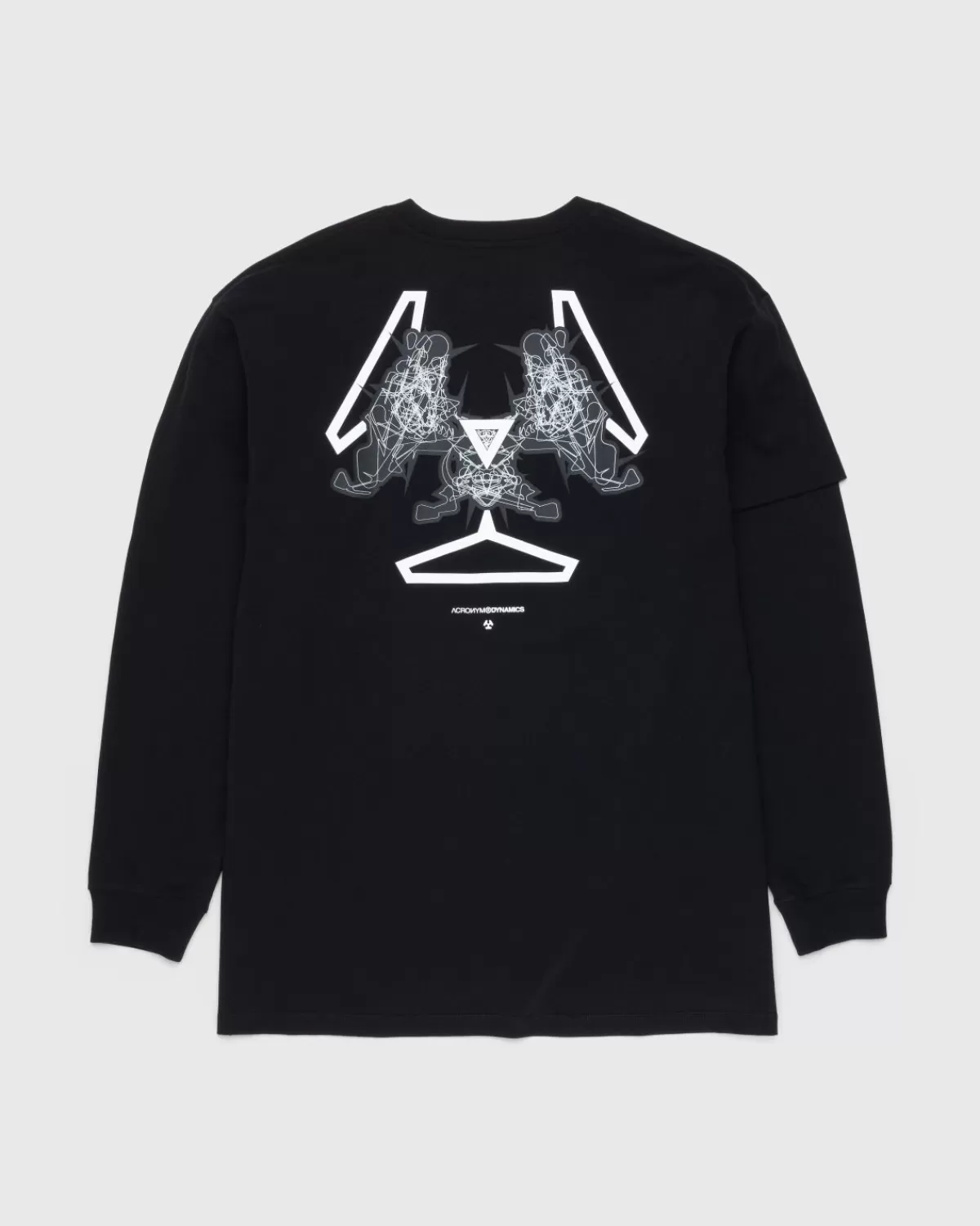 ACRONYM Acroniem S29-Pr-A T-Shirt Met Lange Mouwen Van Biologisch Katoen, Zwart Shop