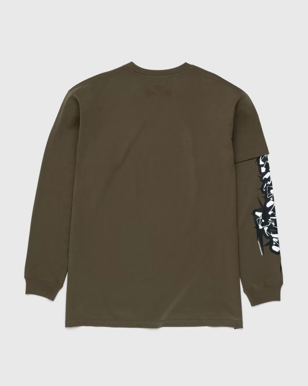 ACRONYM Acroniem S29-Pr-B T-Shirt Met Lange Mouwen Van Biologisch Katoen Groen Cheap