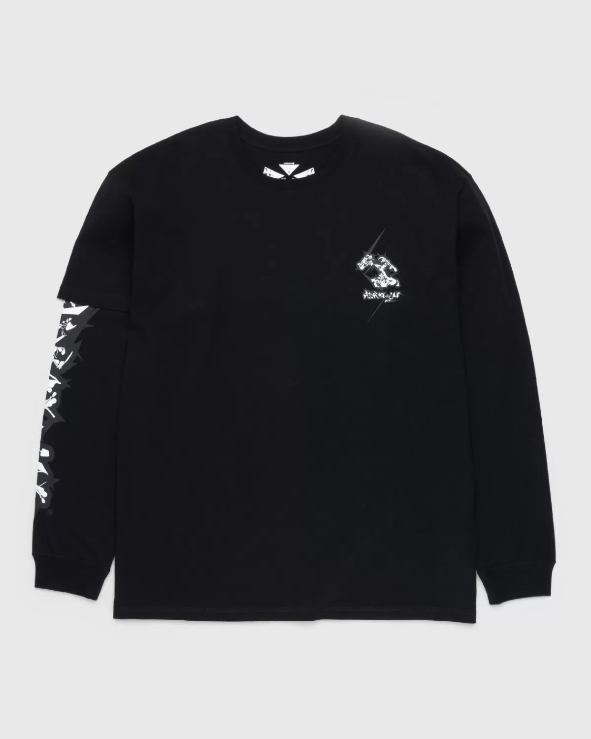 ACRONYM Acroniem S29-Pr-B T-Shirt Met Lange Mouwen Van Biologisch Katoen, Zwart Shop