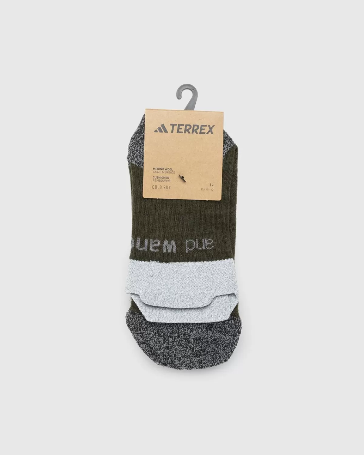 adidas Terrex X And Wander Cold.Rdy Wollen Crew Sokken Grijs Best Sale