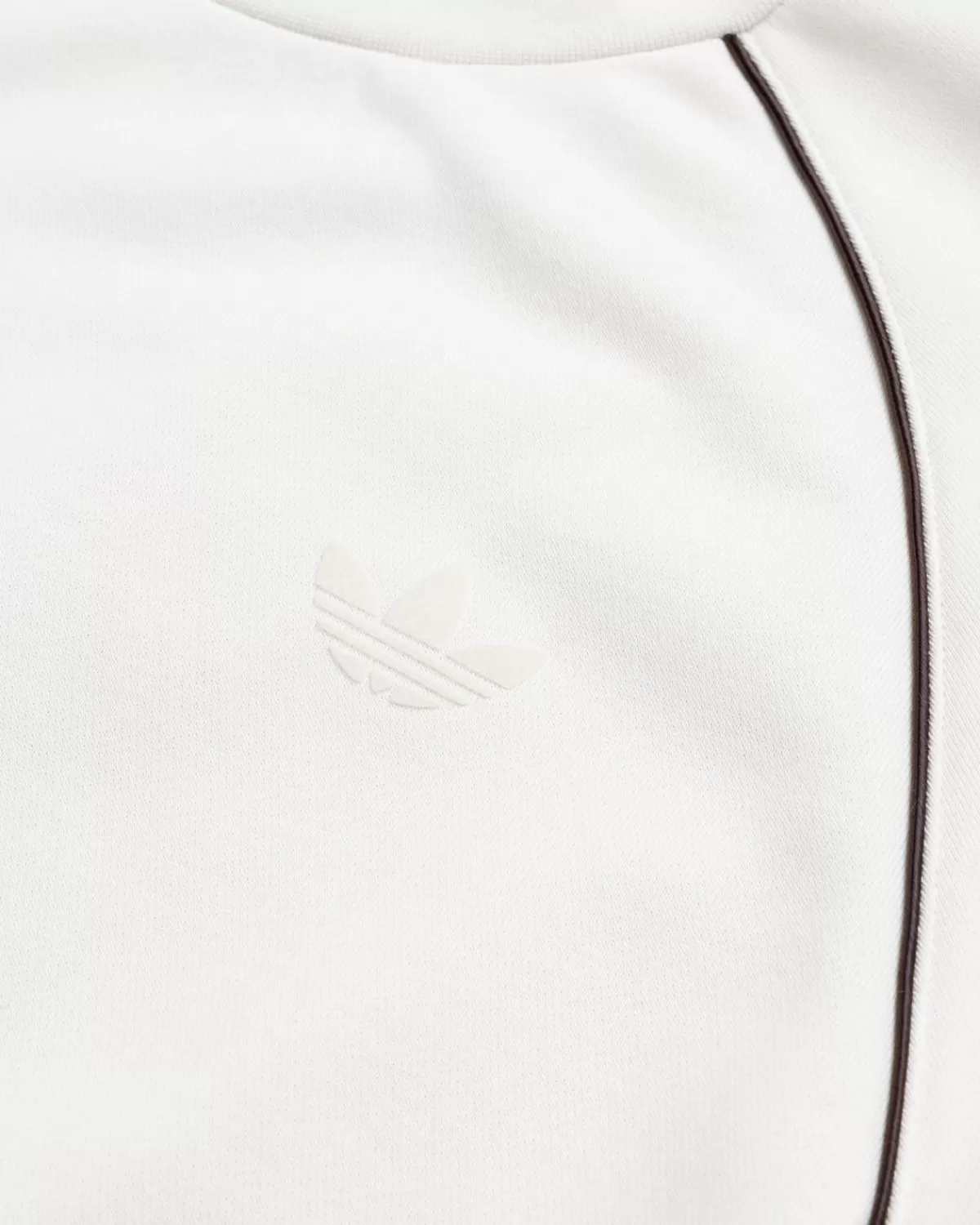 Gebreide Kleding^Adidas X Wales Bonner Trui Met Ronde Hals Wonder Wit