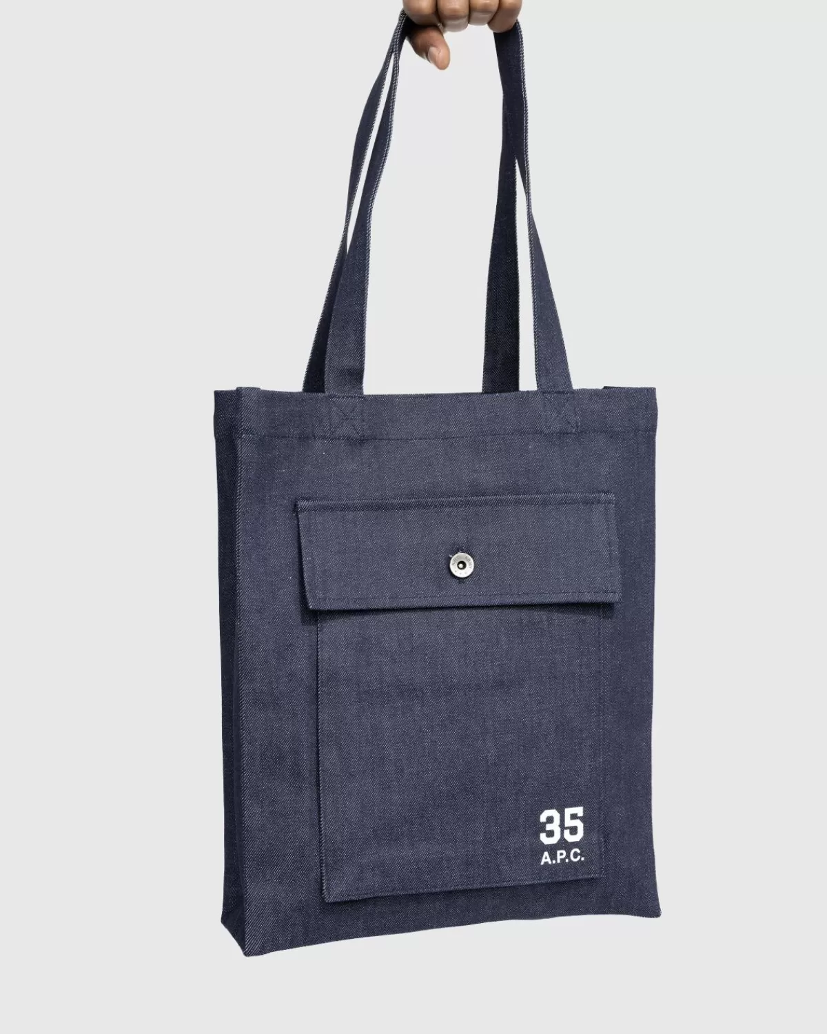 apc_x_jean_touitou_respect_tote_bag_marine_3.webp A.P.C. Apc X Jean Touitou Respect Tote Bag Marine Sale