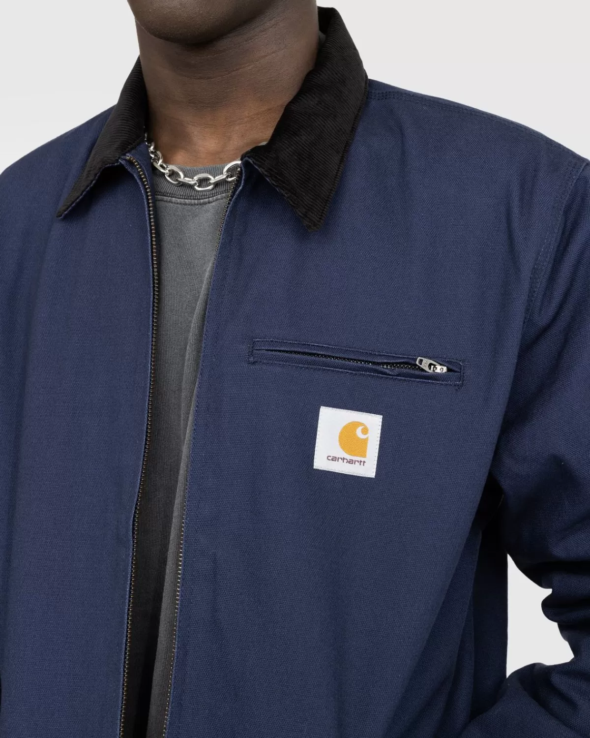 carhartt_wip_detroit_jas_blauwzwart_4.webp Bovenkleding^Carhartt WIP Detroit Jas Blauw/Zwart