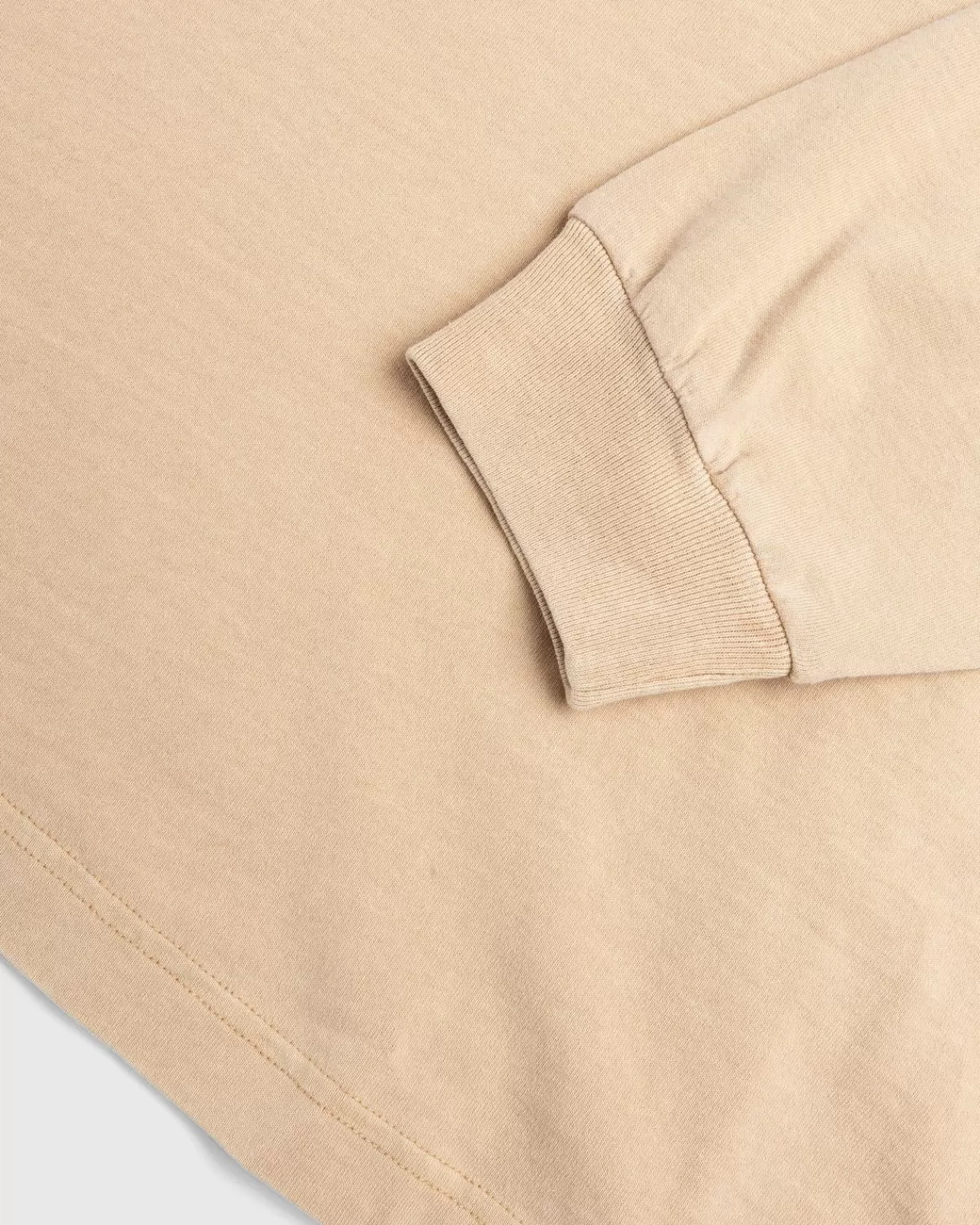 Carhartt WIP Nelson T-Shirt Met Lange Mouwen Garment-Dyed Dusty Hamilton Brown Clearance