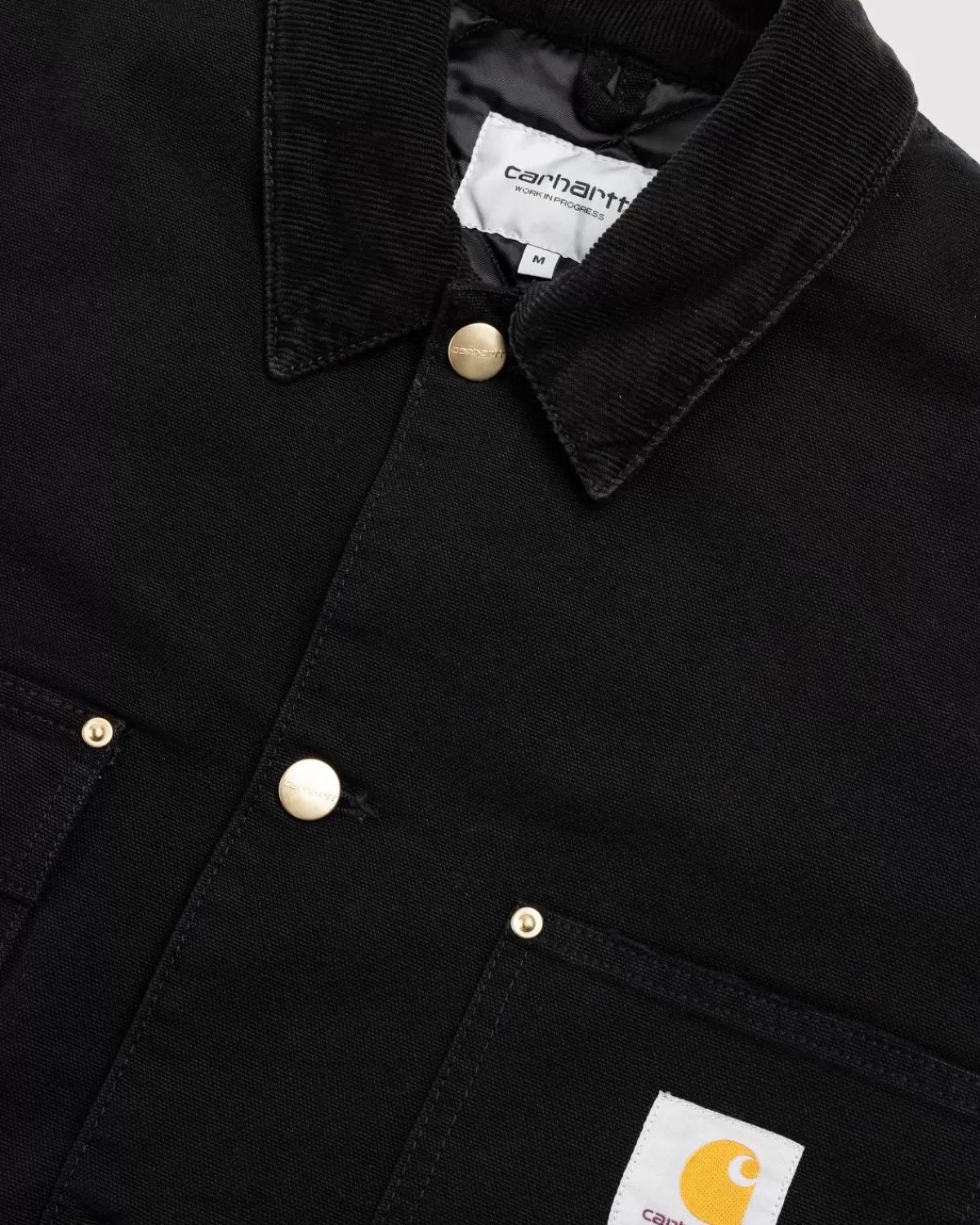 carhartt_wip_og_chore_jas_zwartverouderd_canvas_5.webp Bovenkleding^Carhartt WIP Og Chore Jas Zwart/Verouderd Canvas