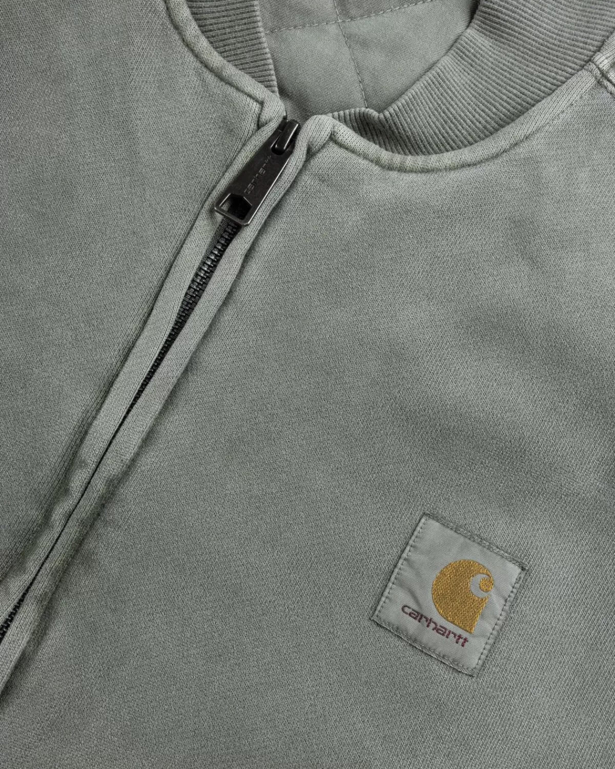 carhartt_wip_vista_sweatbomber_rookgroen_5.webp Bovenkleding^Carhartt WIP Vista Sweatbomber Rookgroen