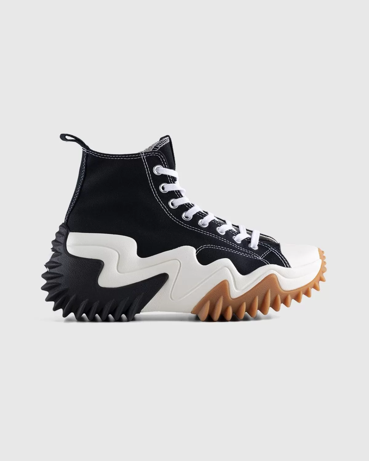 Converse Run Star Motion Platform Zwart Wit Gum Honey New