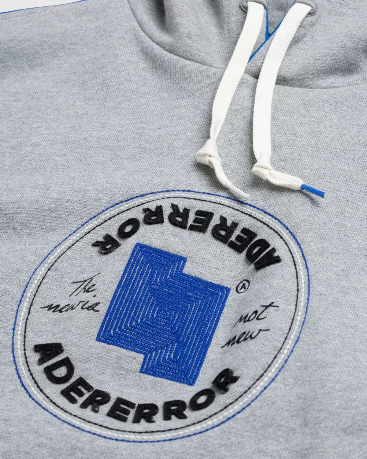 Converse X Ader Error Shapes Pullover-Hoodie Vintage Grijs Gemeleerd Cheap