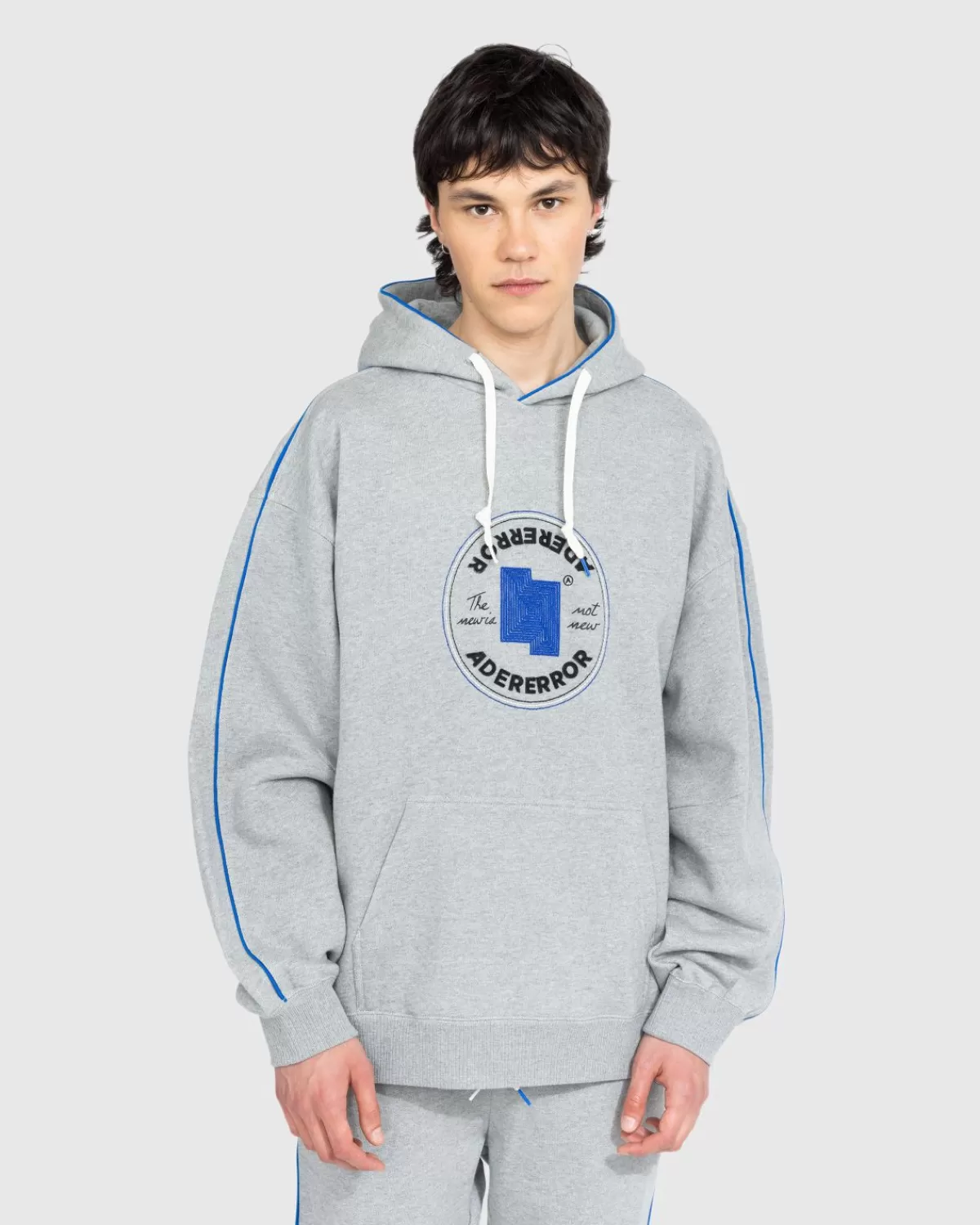 Converse X Ader Error Shapes Pullover-Hoodie Vintage Grijs Gemeleerd Cheap