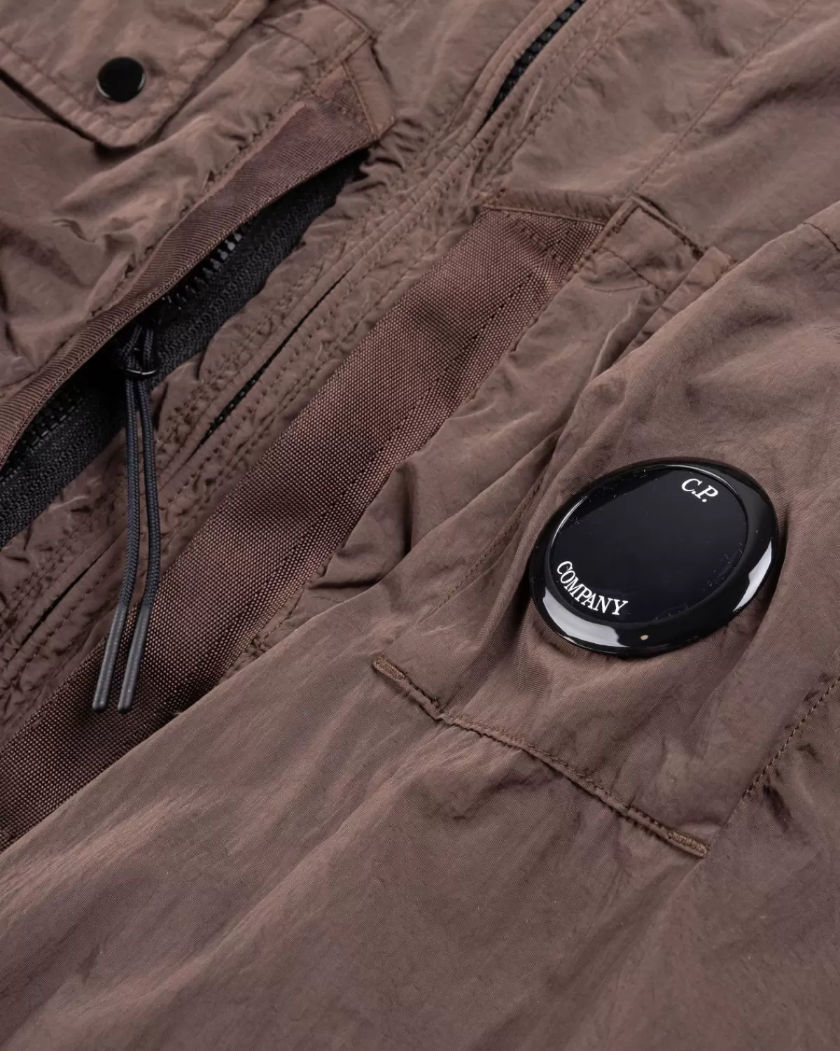 cp_company_chromer_anorak_bracken_bruin_4.webp Bovenkleding^C.P. Company Cp Company Chrome-R Anorak Bracken Bruin