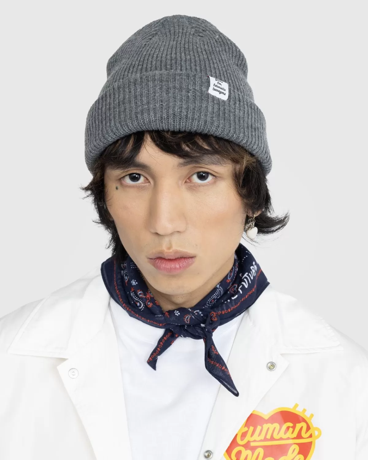 door_de_mens_gemaakt_klassieke_grijze_muts_5.webp Human Made Door De Mens Gemaakt Klassieke Grijze Muts Online