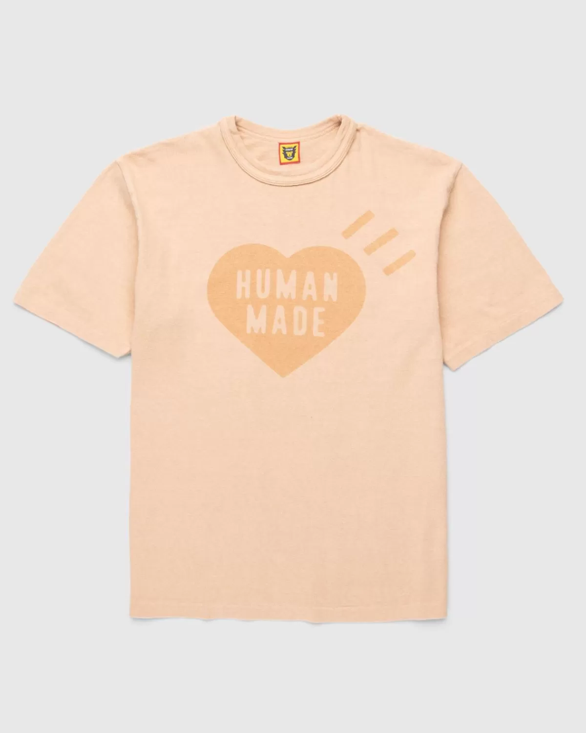 Human Made Door De Mens Gemaakt Ningen-Sei Plantaardig Geverfd T-Shirt Beige Flash Sale