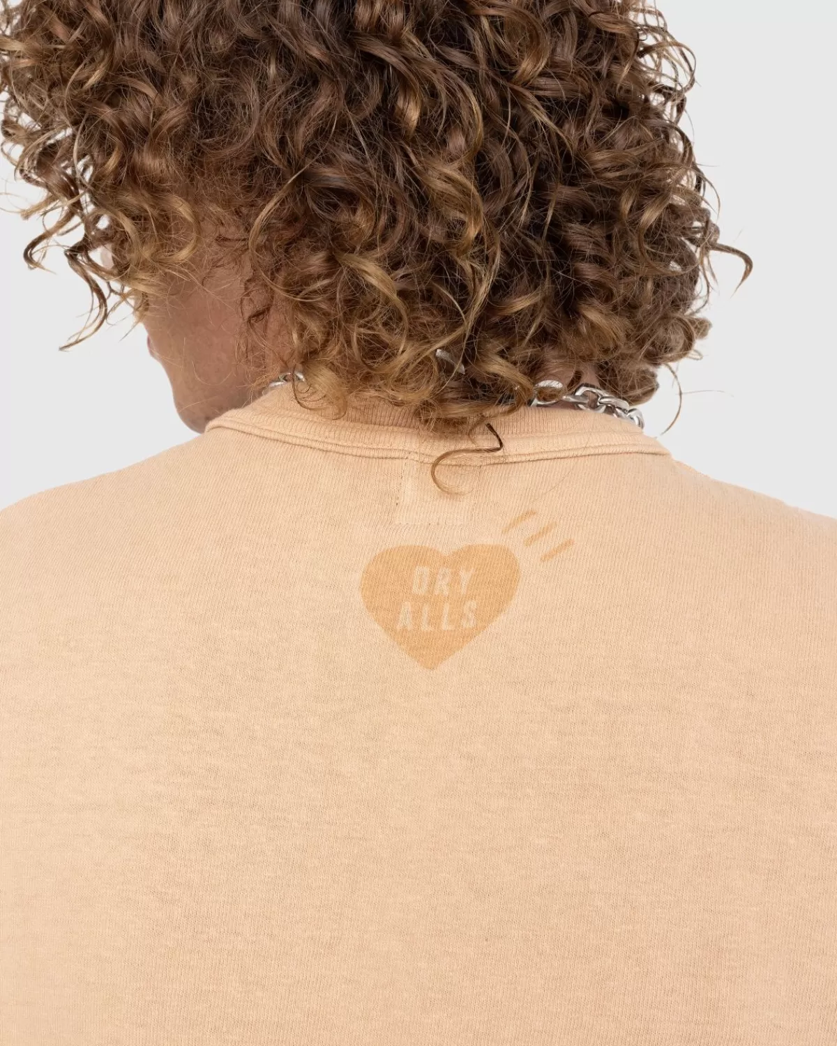 Human Made Door De Mens Gemaakt Ningen-Sei Plantaardig Geverfd T-Shirt Beige Flash Sale