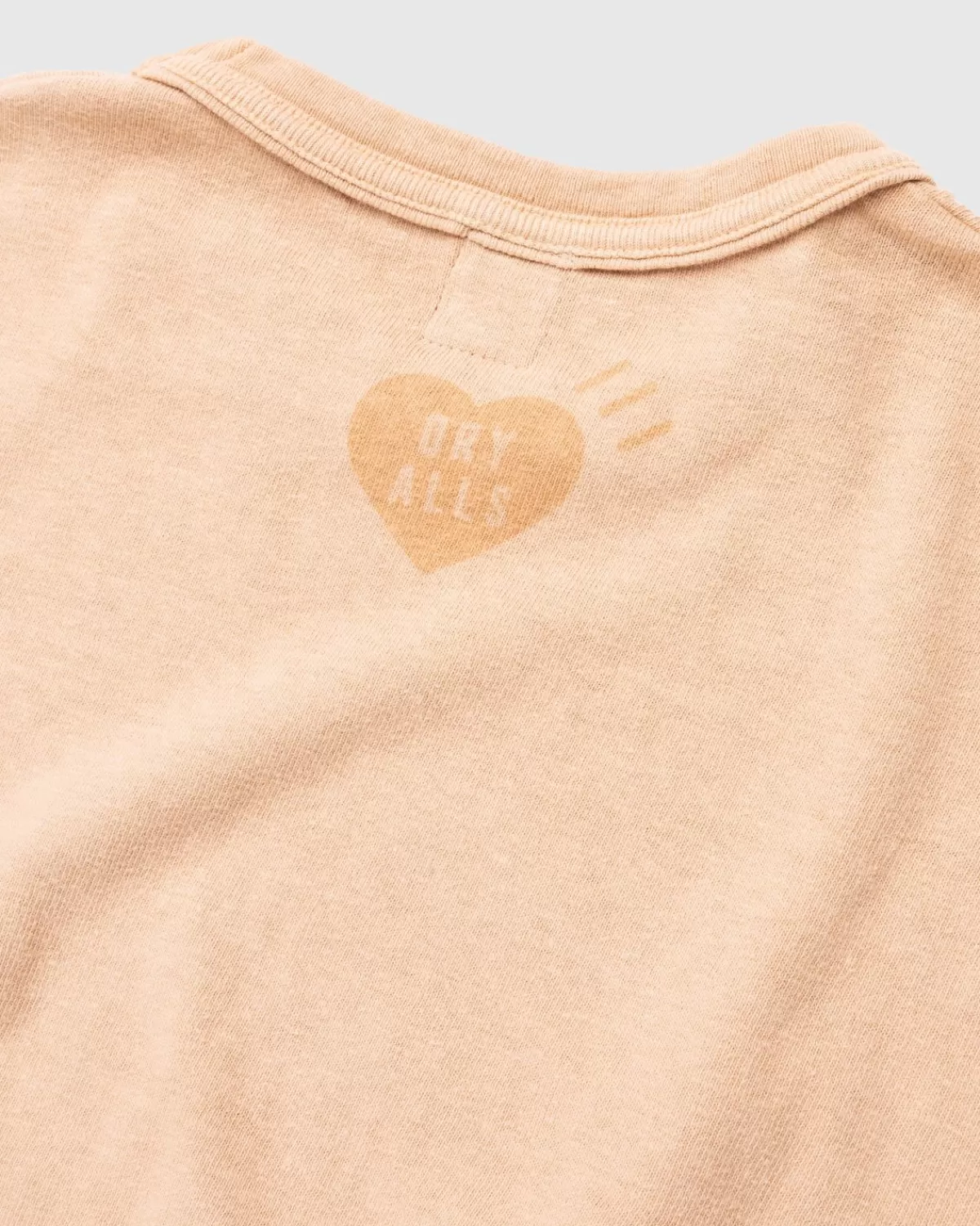 Human Made Door De Mens Gemaakt Ningen-Sei Plantaardig Geverfd T-Shirt Beige Flash Sale