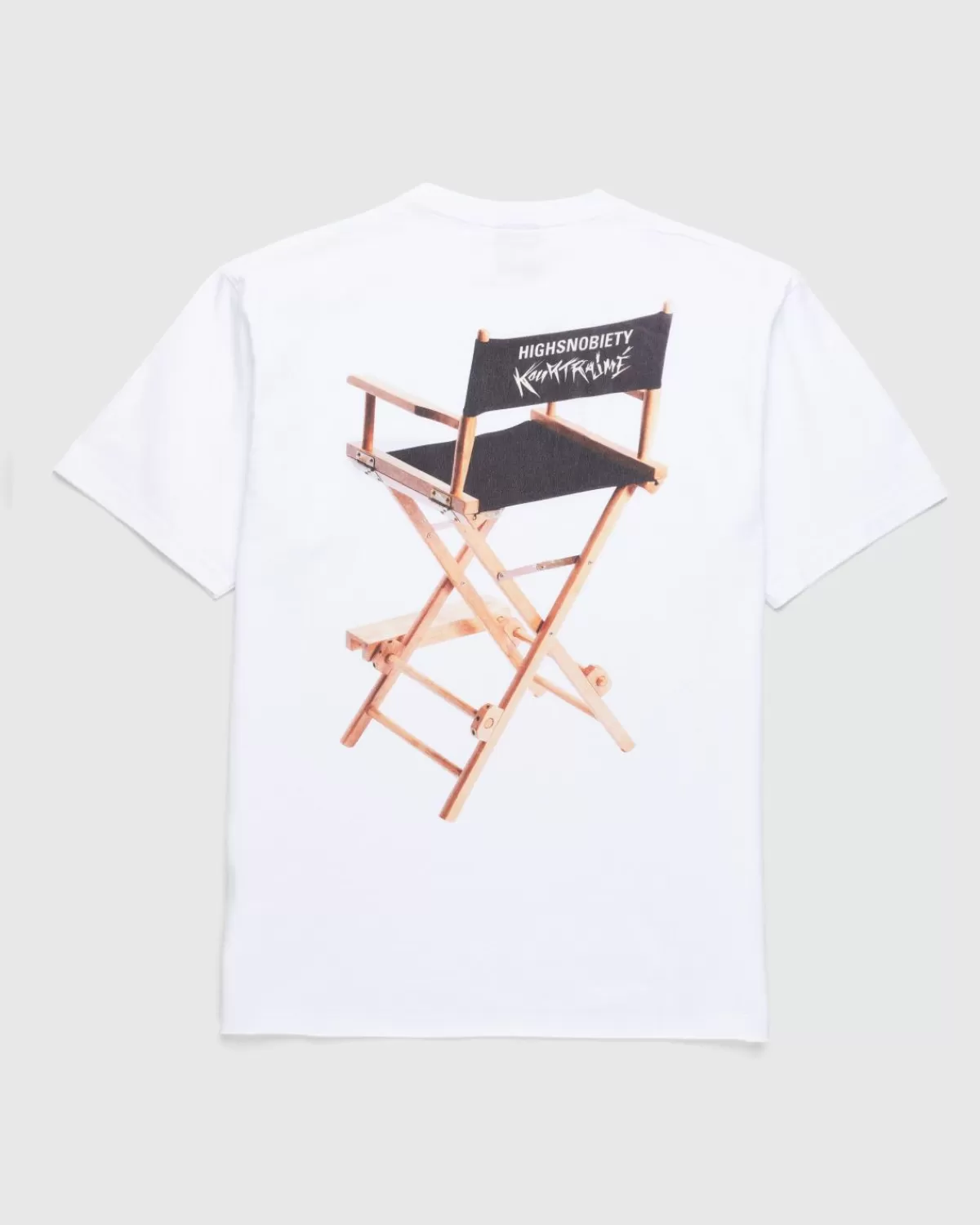 École Kourtrajmé Ecole Kourtrajme X Highsnobiety T-Shirt Met Korte Mouwen Wit Hot