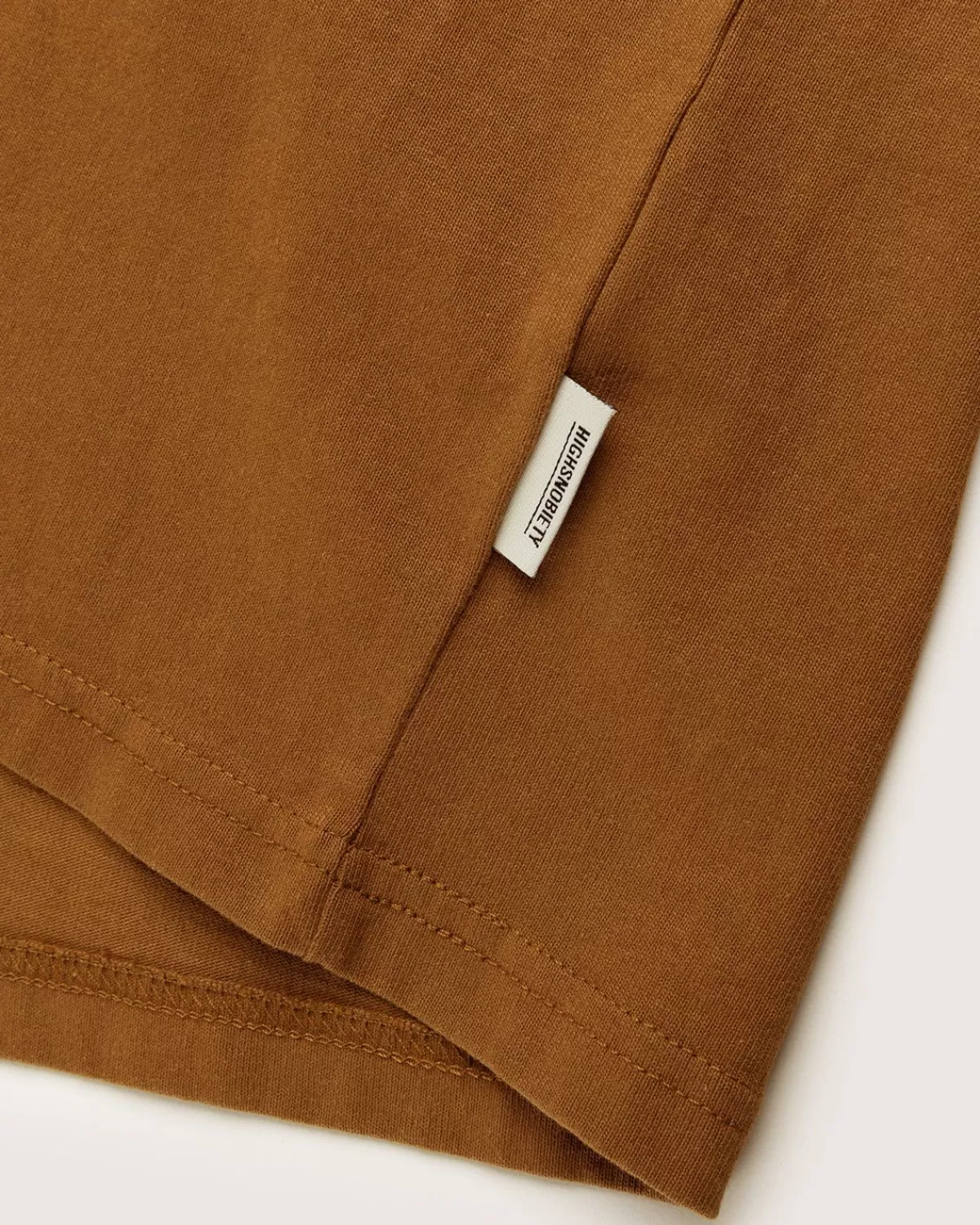 Highsnobiety - Zwaar Logo Staples Mock Neck Acorn New