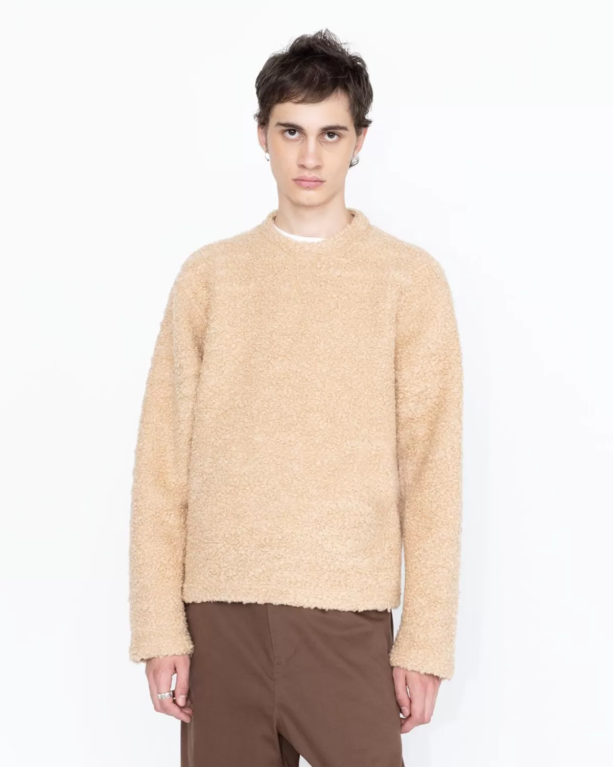 highsnobiety_hs05_wolmix_ingelegd_gebreid_breiwerk_bruin_1.webp Gebreide Kleding^Highsnobiety HS05 Wolmix Ingelegd Gebreid Breiwerk Bruin