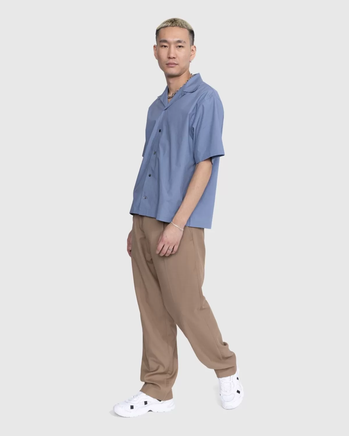 highsnobiety_poplin_overhemd_met_korte_mouwen_blauw_5.webp Overhemden^Highsnobiety Poplin Overhemd Met Korte Mouwen Blauw