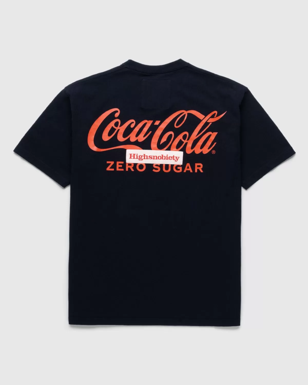 Highsnobiety X Coca-Cola Zero Sugar T-Shirt Met Korte Mouwen Zwart Cheap