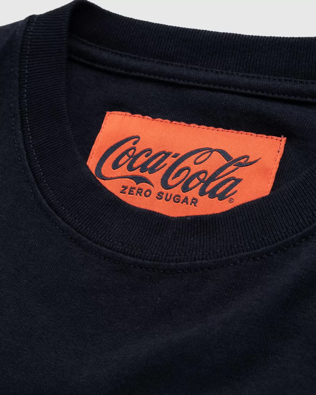 Highsnobiety X Coca-Cola Zero Sugar T-Shirt Met Korte Mouwen Zwart Cheap