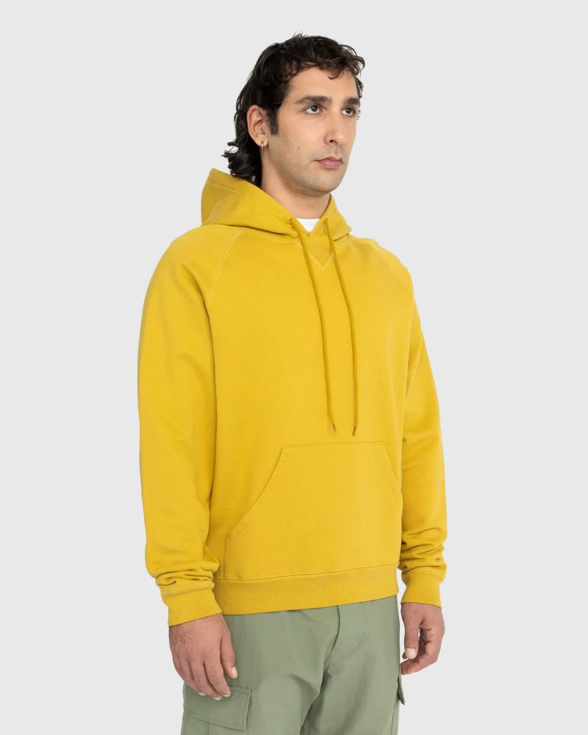 highsnobiety_zware_fleece_hoodie_mosterd_2.webp Highsnobiety Zware Fleece Hoodie Mosterd Sale