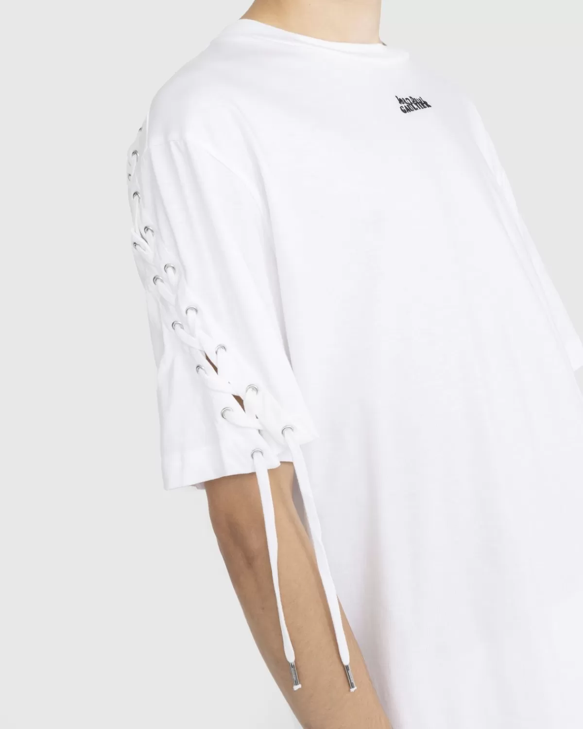 jean_paul_gaultier_oversized_tshirt_met_veters_wit_6.webp Jean Paul Gaultier Oversized T-Shirt Met Veters, Wit Online