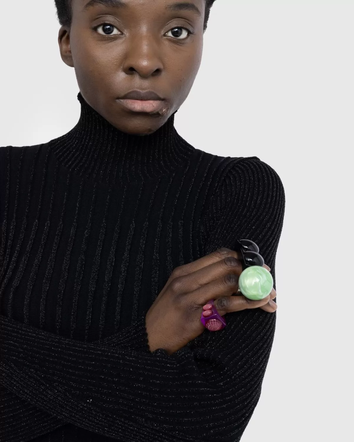 jean_paul_gaultier_siames_ring_zwart_3.webp Jean Paul Gaultier Siames Ring Zwart New