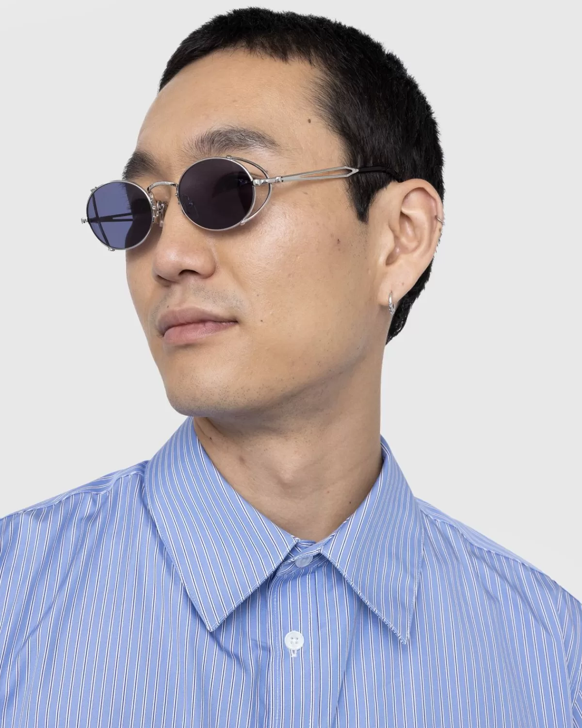 jean_paul_gaultier_x_burna_boy_553175_arceauzonnebril_zilver_1.webp Jean Paul Gaultier X Burna Boy 55-3175 Arceau-Zonnebril Zilver Sale