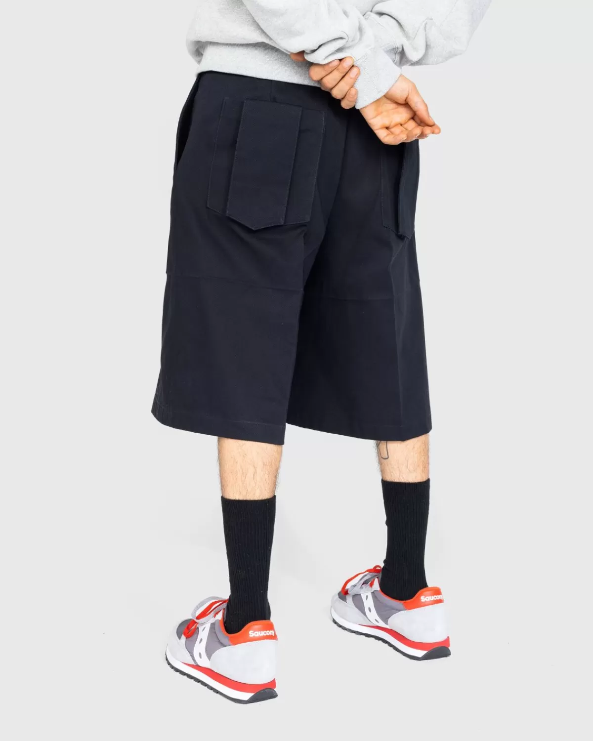 jil_sander_shorts_met_riem_marine_4.webp Korte Broek^Jil Sander Shorts Met Riem Marine