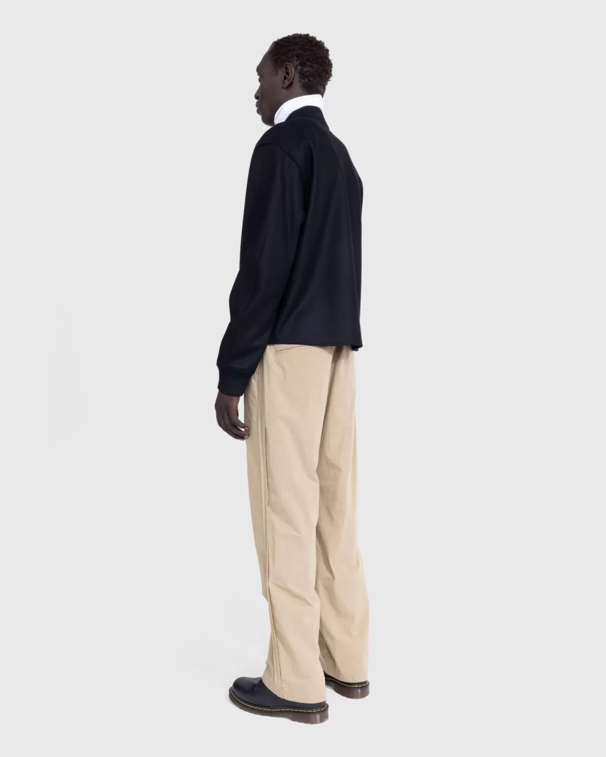 jil_sander_wollen_melton_jas_met_volledige_ritssluiting_zwart_4.webp Gebreide Kleding^Jil Sander Wollen Melton Jas Met Volledige Ritssluiting, Zwart
