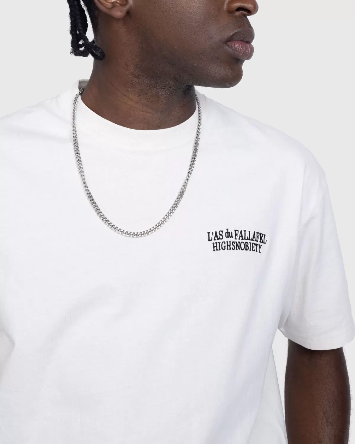 L'As du Fallafel X Highsnobiety T-Shirt Met Korte Mouwen Wit Hot