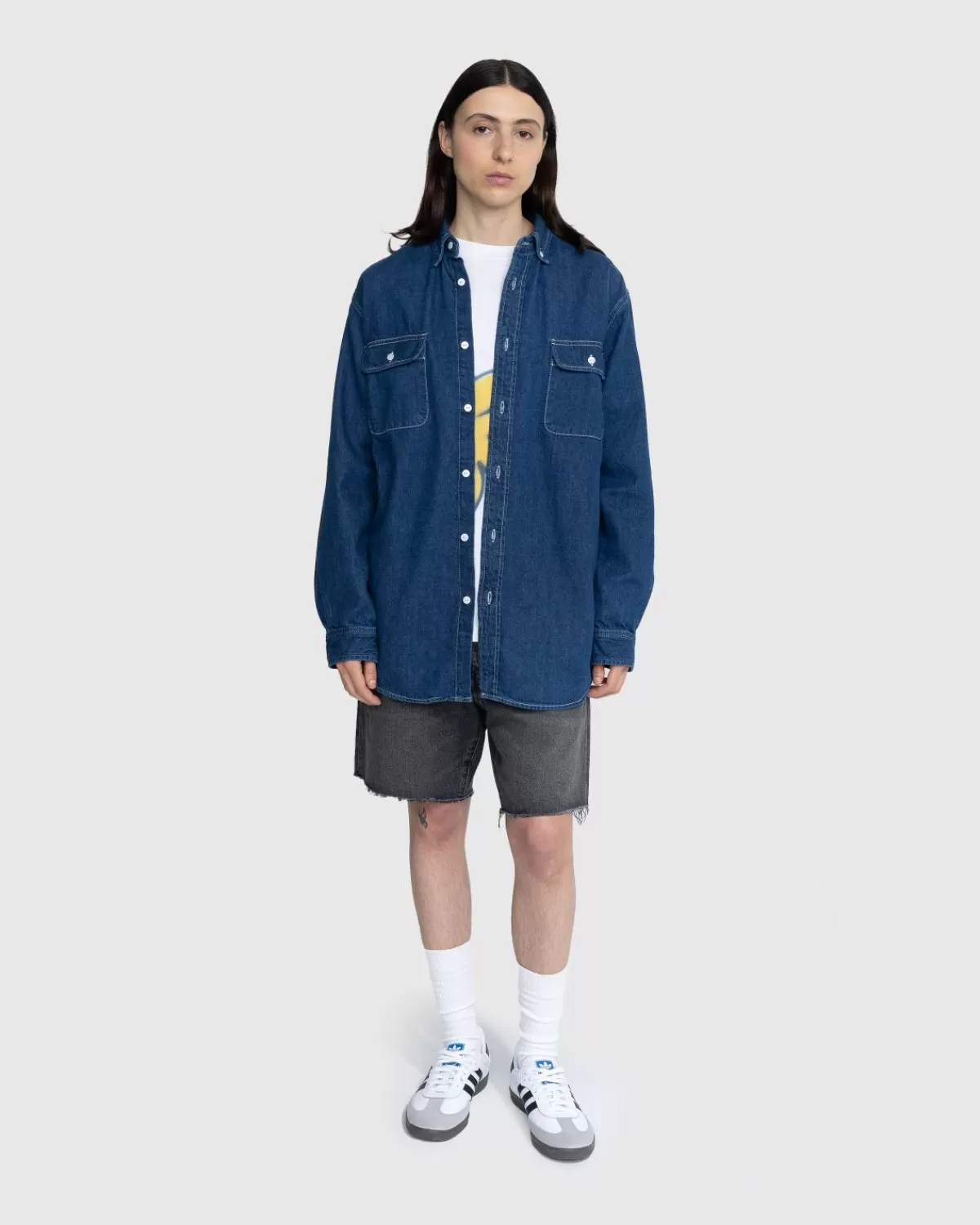 levis_lmc_klassiek_denim_overhemd_indigo_rinse_blue_6.webp Overhemden^Levi's Lmc Klassiek Denim Overhemd Indigo Rinse Blue