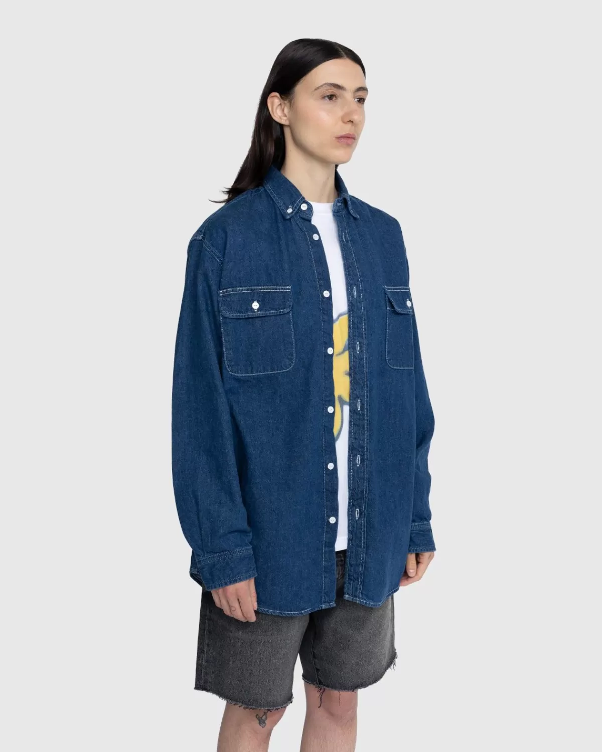 levis_lmc_klassiek_denim_overhemd_indigo_rinse_blue_8.webp Overhemden^Levi's Lmc Klassiek Denim Overhemd Indigo Rinse Blue