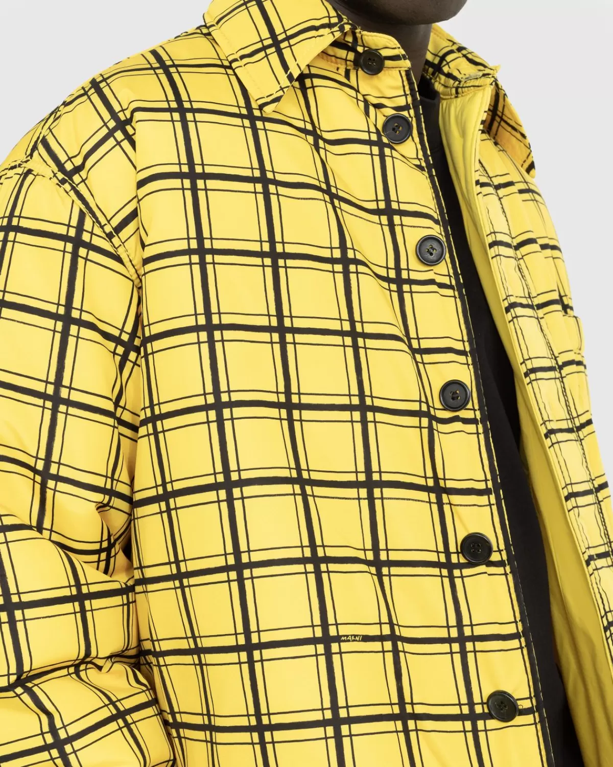 marni_groot_geruit_overhemdjack_mais_2.webp Bovenkleding^Marni Groot Geruit Overhemdjack Mais