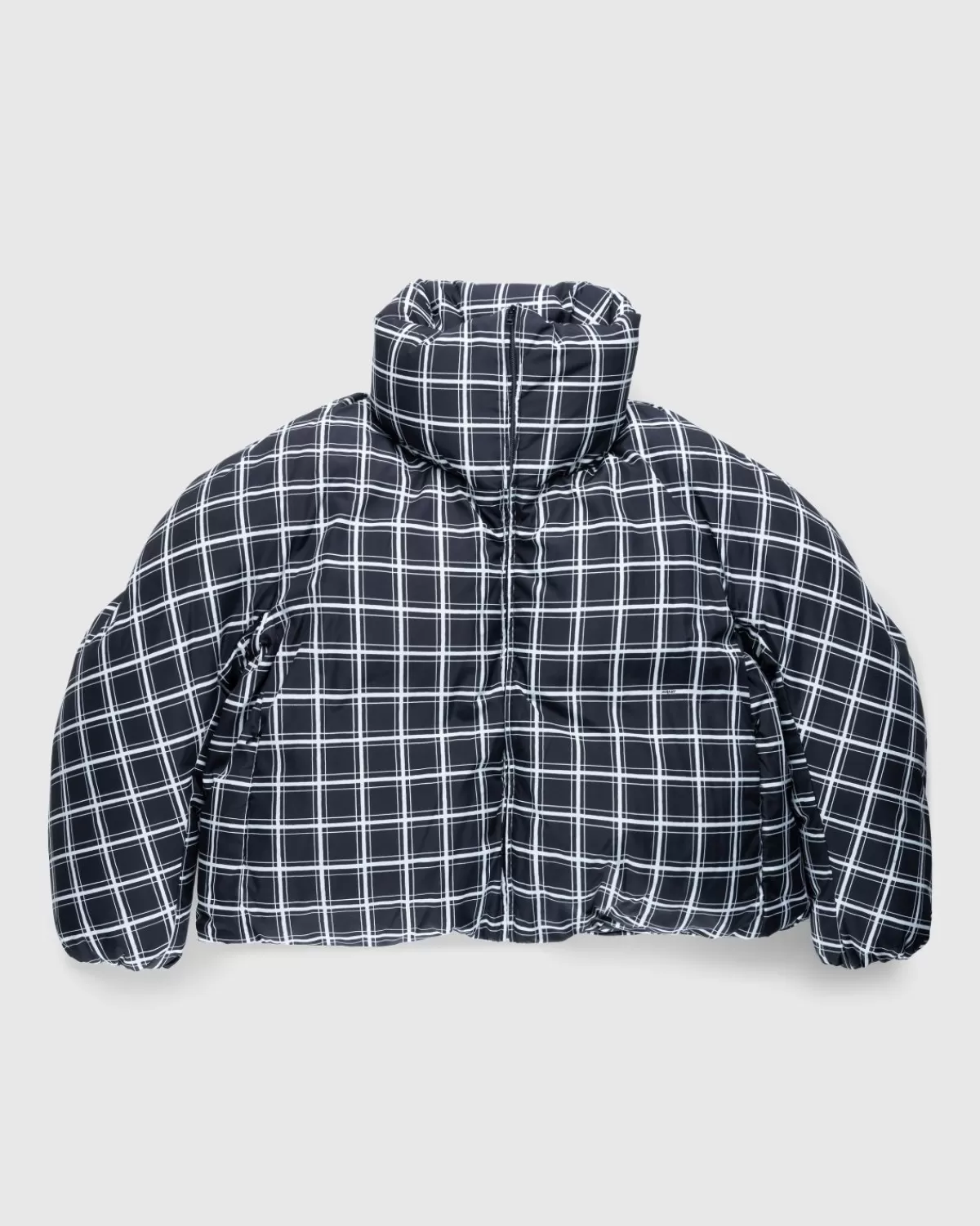 Bovenkleding^Marni X Dingyun Zhang Geruit Oversized Donsjack Zwart