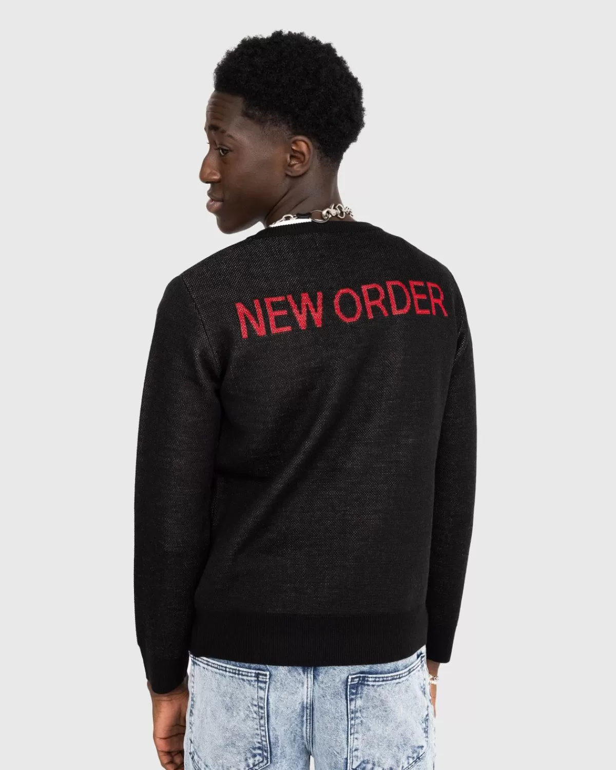 Medicom New Order Power, Corruption & Lies Ronde Hals Zwart Cheap