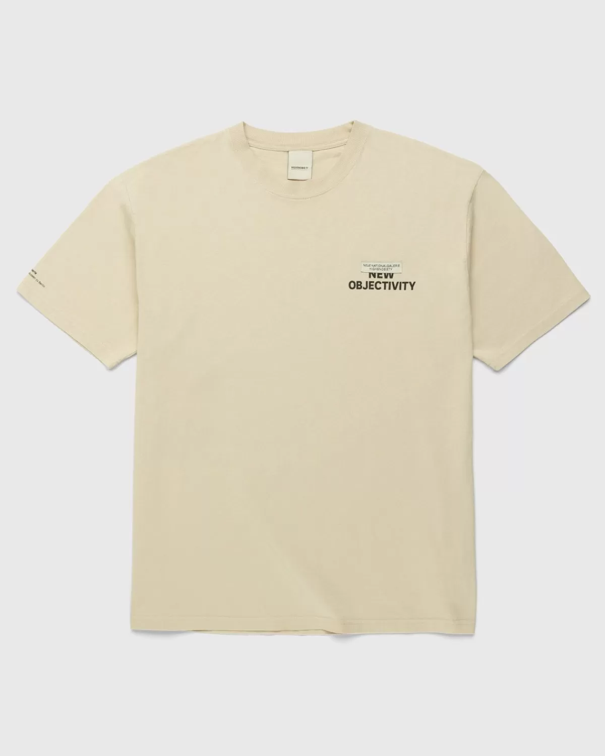 Neue Nationalgalerie X Highsnobiety Berlijn, Berlijn 3 Nieuw Objectivity T-Shirt Grijs New