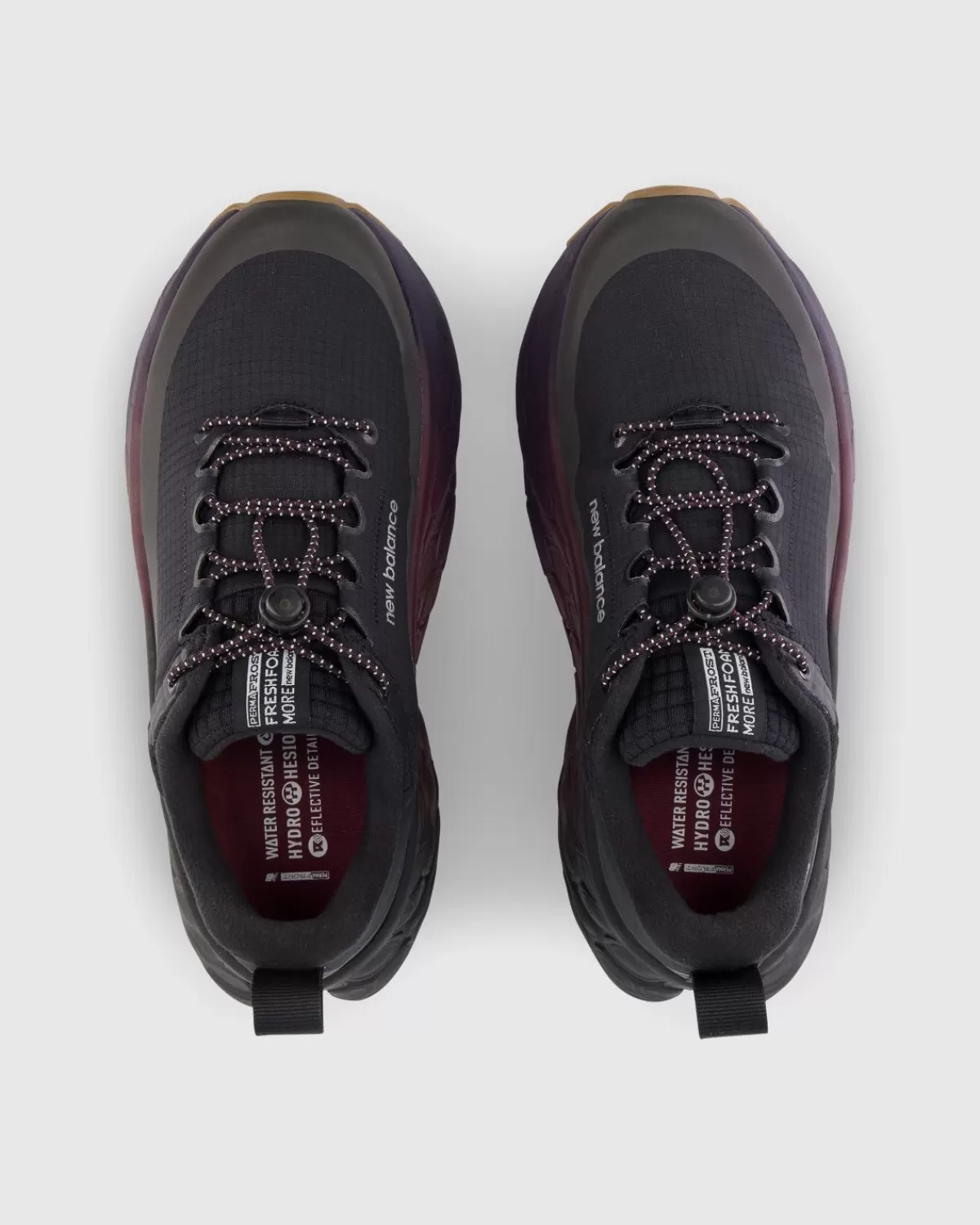 New Balance Fresh Foam X More V4 W Zwart/Bordeaux Fashion