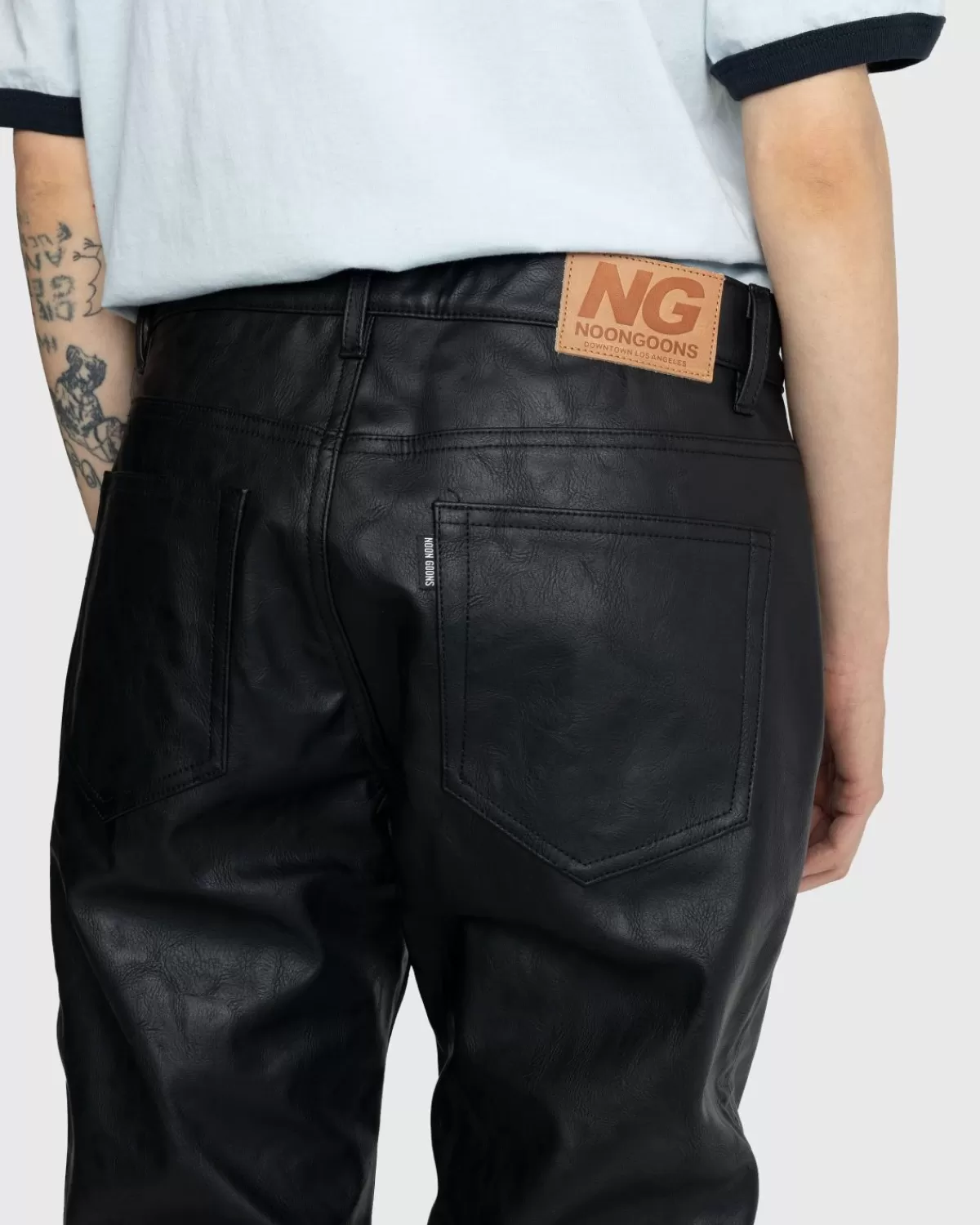 noon_goons_gp_kunstleer_broek_zwart_6.webp Broek^Noon Goons Gp Kunstleer Broek Zwart