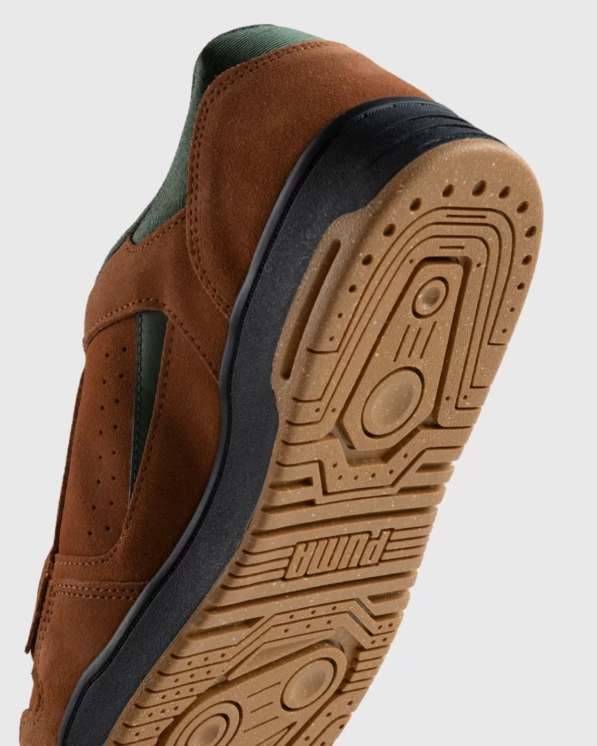 Puma X Butter Goods Suede Slipstream Lo Mokka Bisque/ Zwart/Tijm New