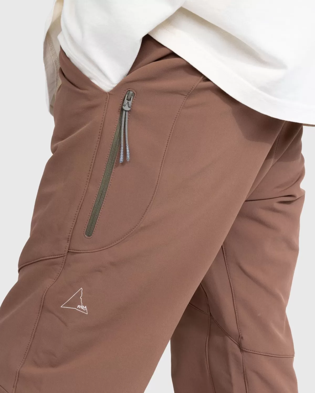 roa_softshell_technische_broek_bruin_1.webp Broek^ROA Softshell Technische Broek Bruin