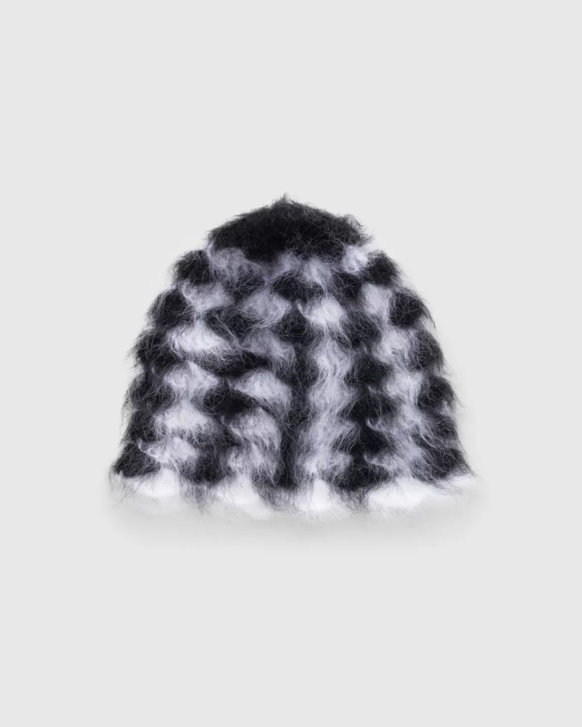 SSU Bucket Hat Van Geborsteld Mohair Schelp Jester Wit Fashion