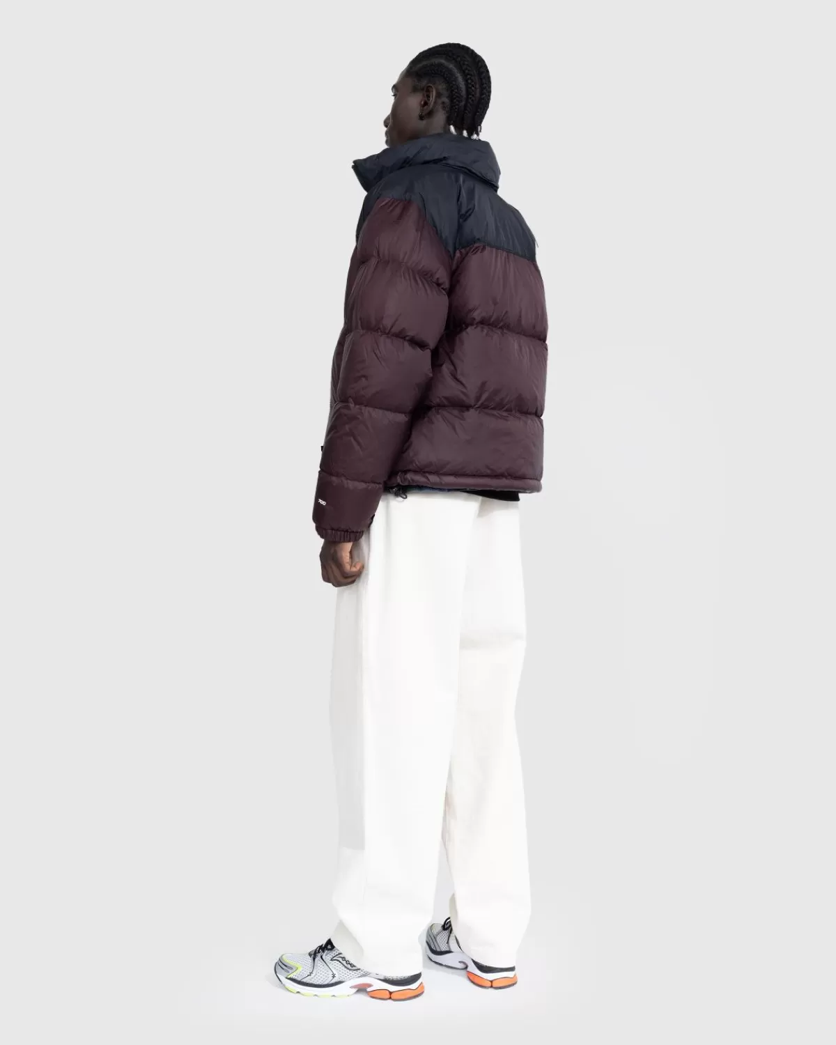 Bovenkleding^The North Face 1996 Retro Nuptse Jas Kolenbruin/Tnf Zwart