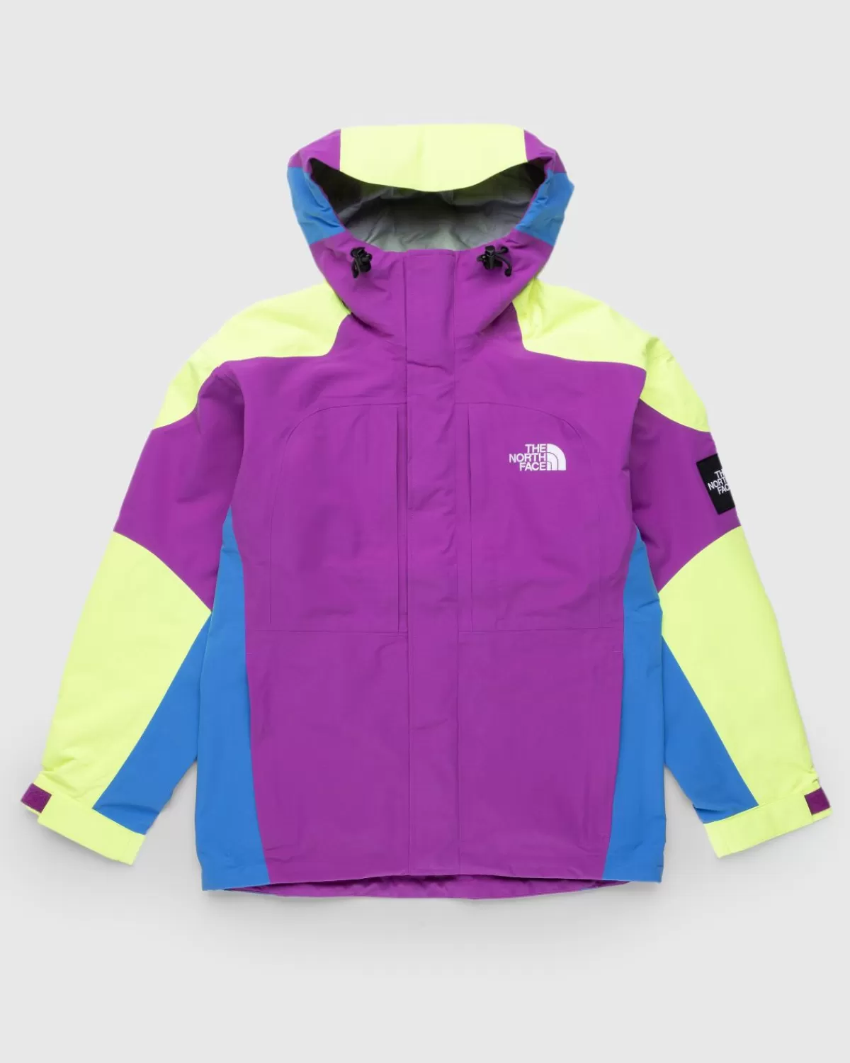 Bovenkleding^The North Face 3L Dryvent Carduelis-Jas Paars Cactusbloem/Led Geel/Super Sonic Blauw