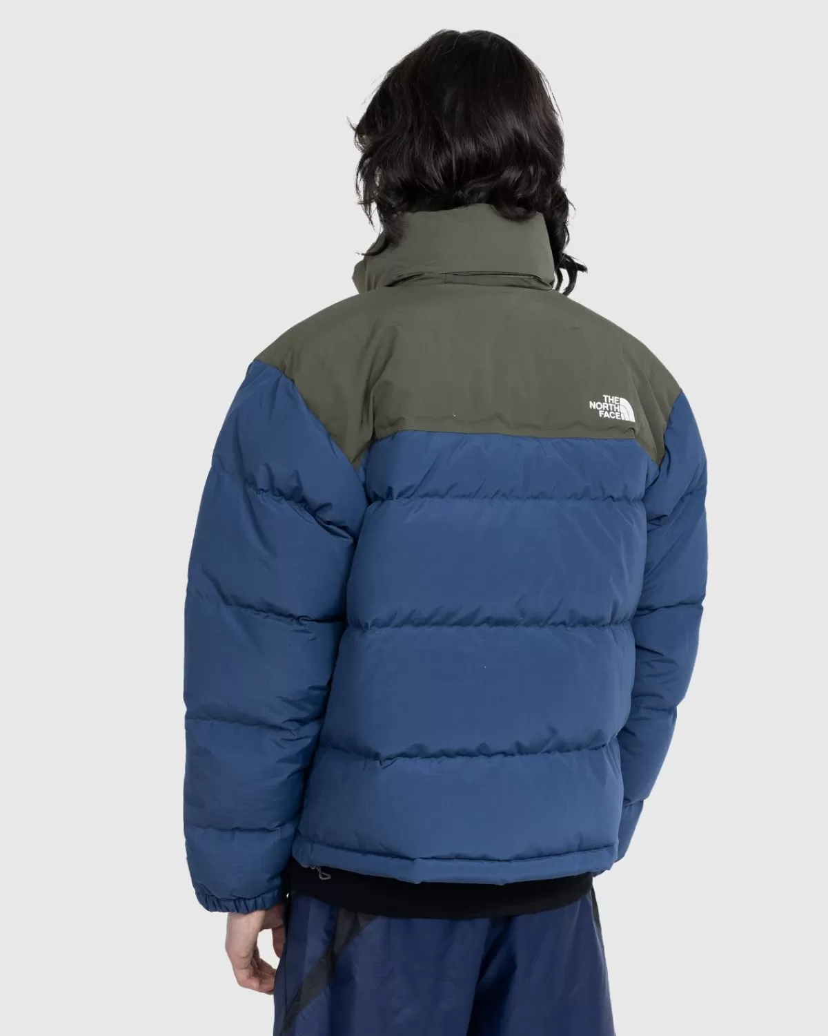 Bovenkleding^The North Face '92 Low-Fi Hi-Tek Nuptse Shady Blue/Nieuw Taupe Groen